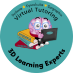 3d Learning Experts Round Logo - Small