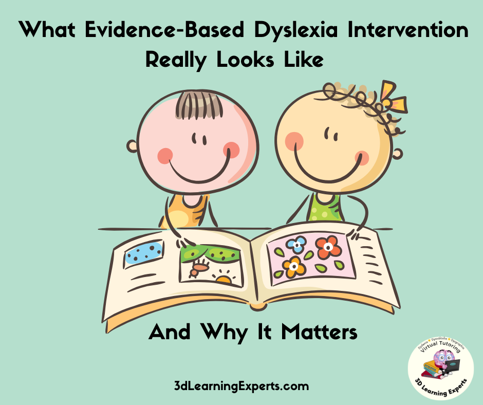 What Evidence-Based Dyslexia Intervention Really Looks Like