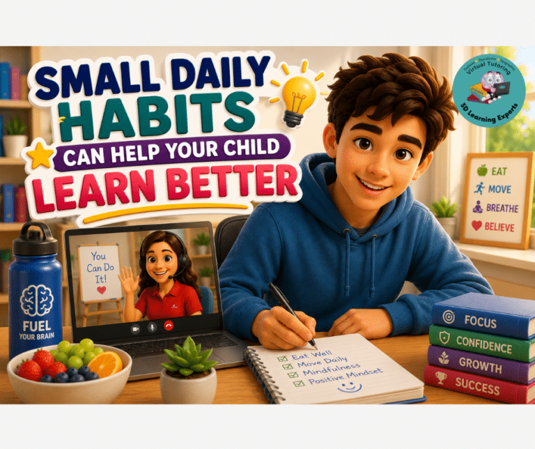 Small Daily Habits Can Help Your Child Learn Better